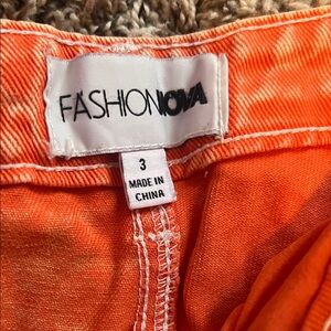 Fashion Nova Bright Orange Apparel